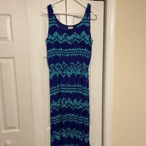 Aztec maxi dress